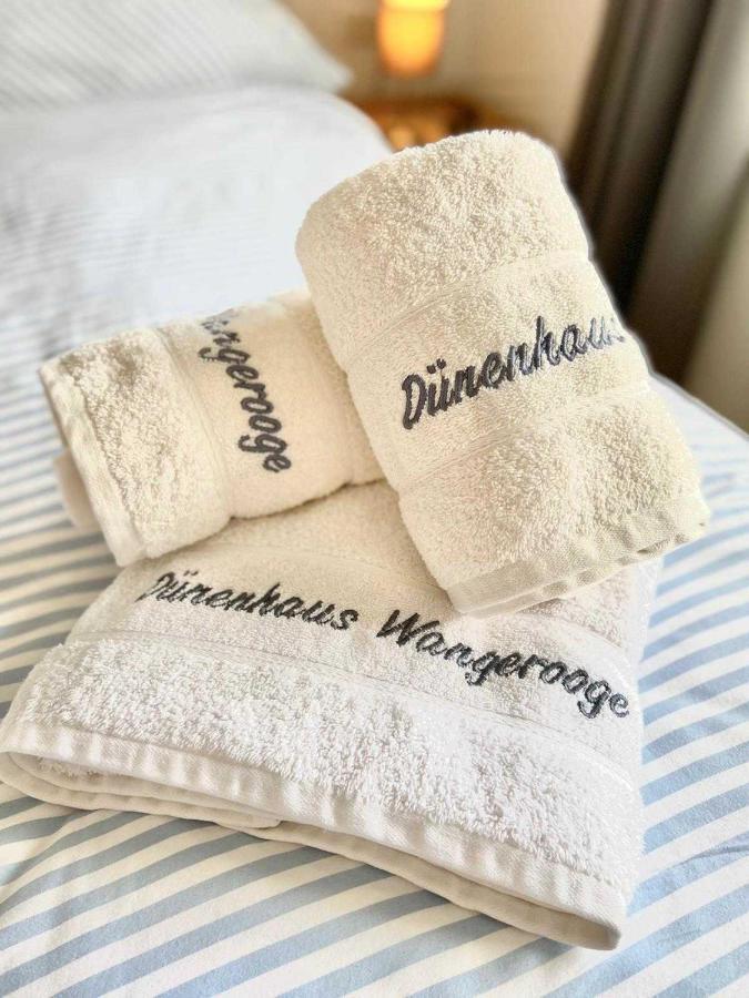 Duenenhaus Ferienwohnung De Dueuen Dree Wangerooge Dış mekan fotoğraf